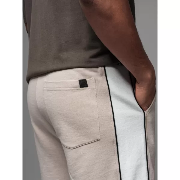  Pánské kraťasy OMBRE OM-SRSK-0182 BEIGE 