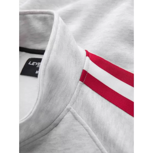  Pánská mikina OMBRE OM-SSZP-0219 GREY MELANGE 
