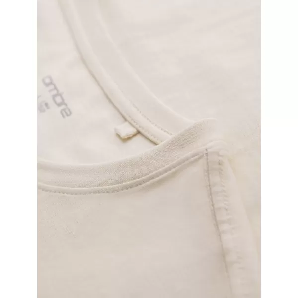  Pánské triko OMBRE OM-TSPT-0199 CREAM 