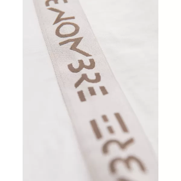  Pánské triko OMBRE OM-LSCL-0127 BROKEN WHITE 