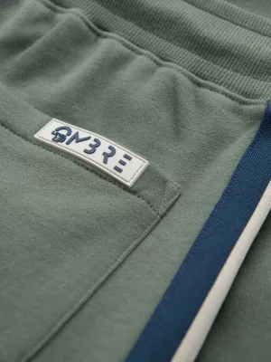 Pánské kraťasy OMBRE OM-SRSK-0156 OLIVE
