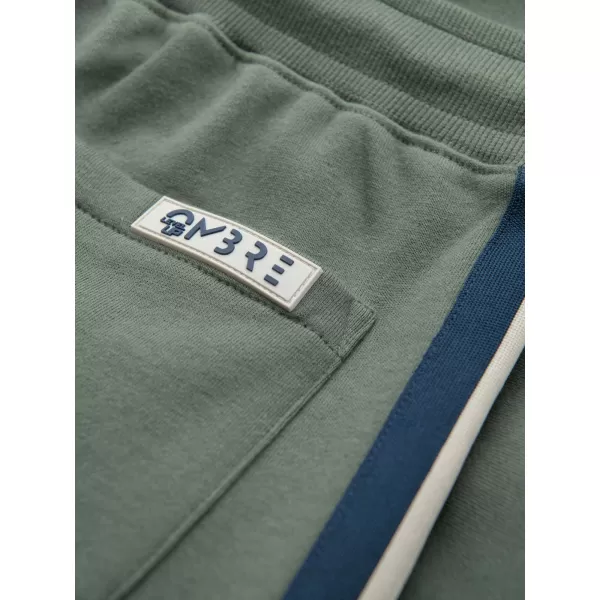  Pánské kraťasy OMBRE OM-SRSK-0156 OLIVE 