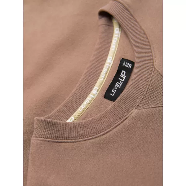  Pánská mikina OMBRE OU-SNBC-0104 BROWN 