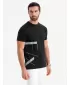 Pánské triko OMBRE OM-TSPT-0213 BLACK