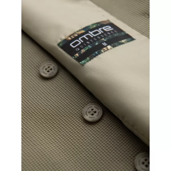  Pánská vesta OMBRE OM-BLZV-0144 OLIVE 
