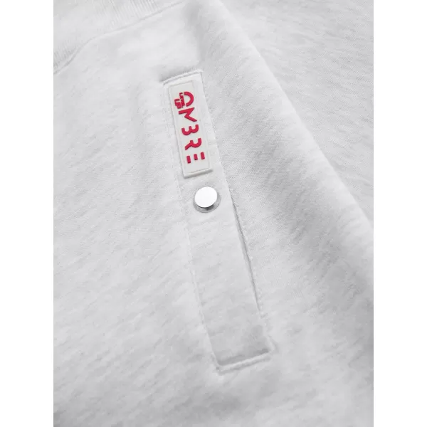  Pánská mikina OMBRE OM-SSZP-0219 GREY MELANGE 