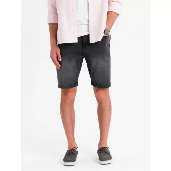  Pánské kraťasy OMBRE OM-SRDS-0171 BLACK 