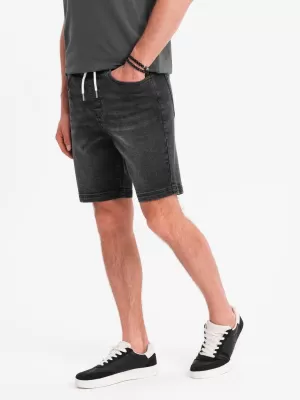 Pánské kraťasy OMBRE OM-SRDS-0192 BLACK