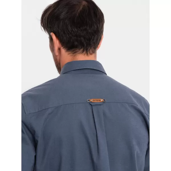  Pánská košile OMBRE OM-SHCS-0134 BLUE 