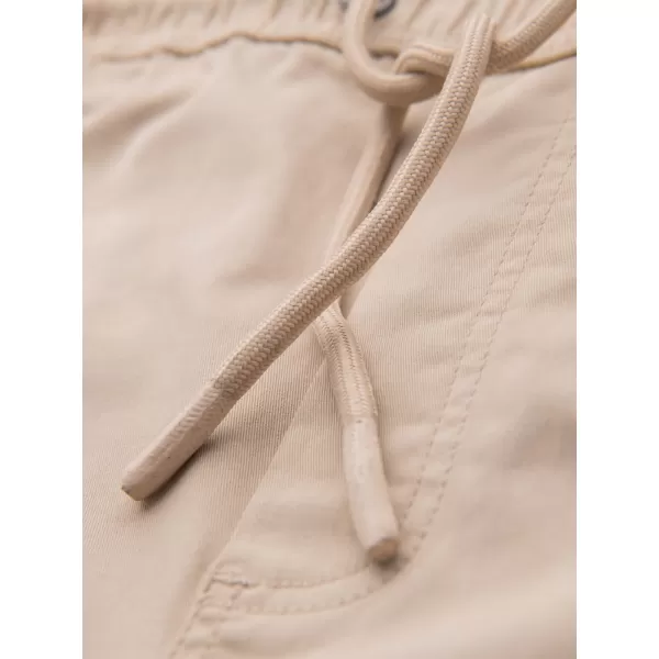  Pánské kraťasy OMBRE OM-SRCG-0190 BEIGE 