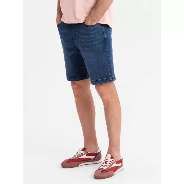  Pánské kraťasy OMBRE OM-SRDS-0192 BLUE 