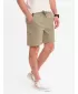 Pánské kraťasy OMBRE OM-SRCG-0194 LIGHT OLIVE
