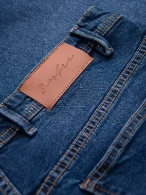 Pánské kraťasy OMBRE OM-SRDS-0171 DARK BLUE