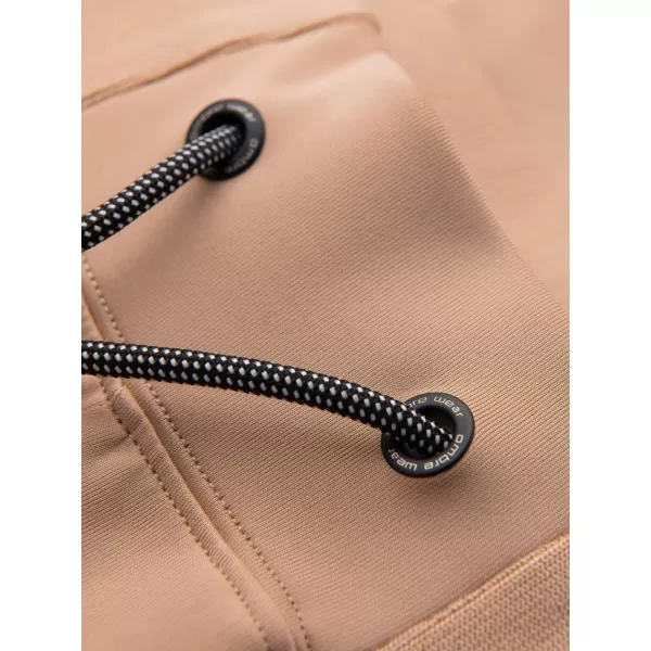  Pánské tepláky OMBRE OM-PASK-0229 BEIGE 