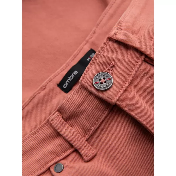  Pánské kraťasy OMBRE OM-SRDS-0162 CORAL 
