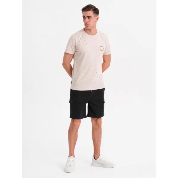  Pánské kraťasy OMBRE OM-SRCG-0190 BLACK 