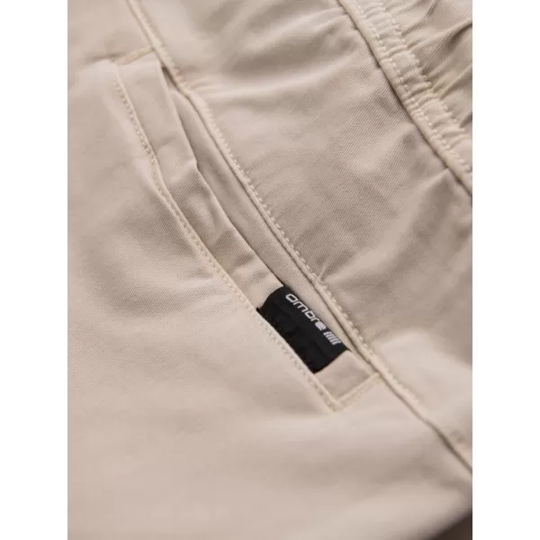  Pánské kraťasy OMBRE OM-SRCG-0194 CREAM 