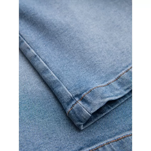  Pánské kraťasy OMBRE OM-SRDS-0171 LIGHT BLUE 