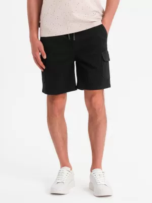 Pánské kraťasy OMBRE OM-SRCG-0190 BLACK