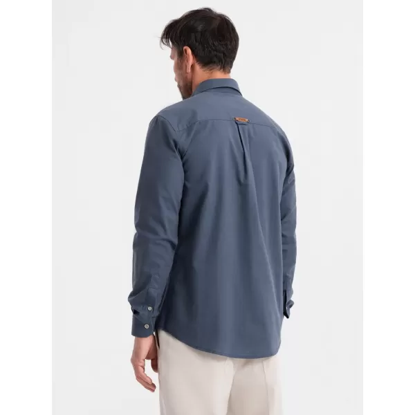  Pánská košile OMBRE OM-SHCS-0134 BLUE 