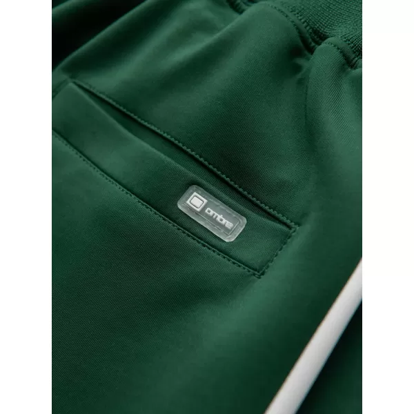  Pánské tepláky OMBRE OM-PASK-0229 DARK GREEN 