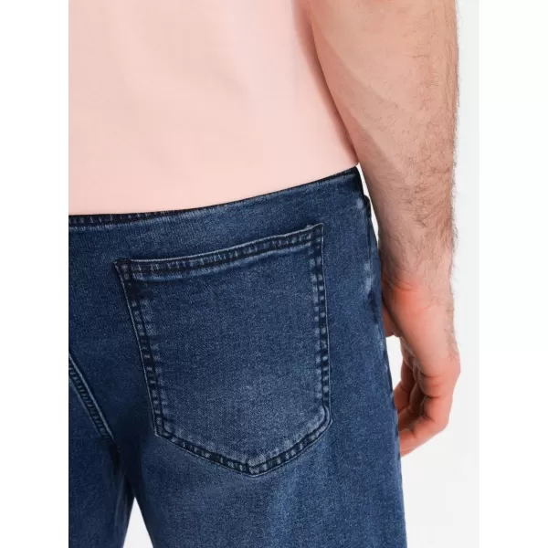  Pánské kraťasy OMBRE OM-SRDS-0192 BLUE 
