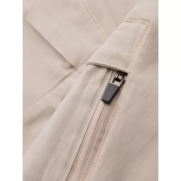  Pánské kraťasy OMBRE OM-SRCG-0194 CREAM 