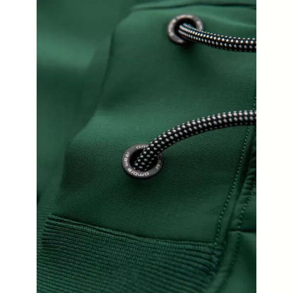  Pánské tepláky OMBRE OM-PASK-0229 DARK GREEN 