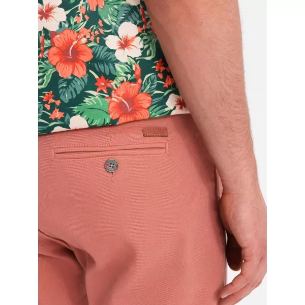  Pánské kraťasy OMBRE OM-SRDS-0162 CORAL 