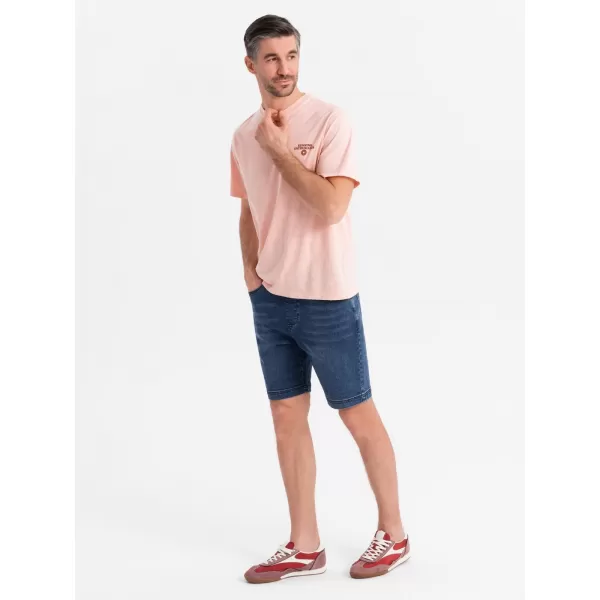  Pánské kraťasy OMBRE OM-SRDS-0192 BLUE 