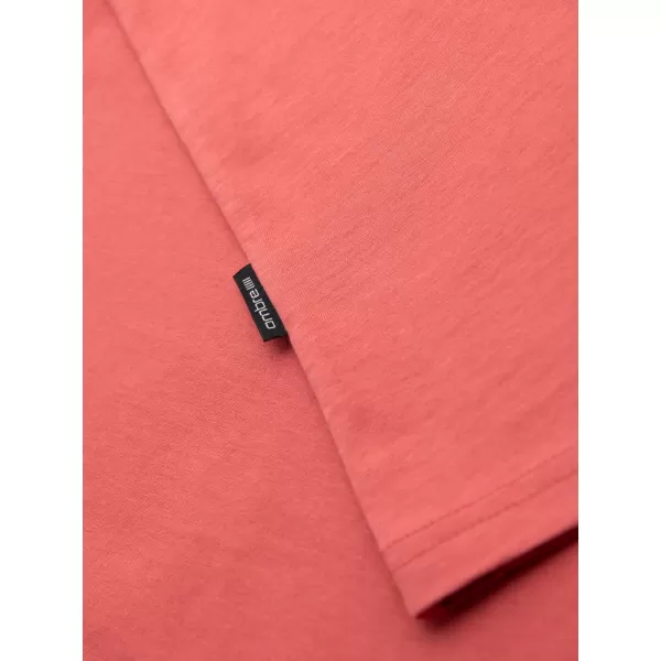  Pánské triko OMBRE OM-TSBS-0236 CORAL 