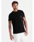 Pánské triko OMBRE OM-TSPT-0154 BLACK