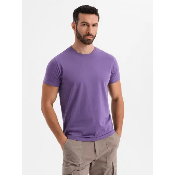  Pánské triko OMBRE OM-TSBS-0236 PURPLE 