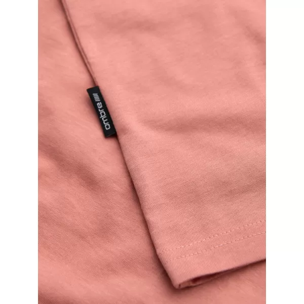  Pánské triko OMBRE OM-TSBS-0237 PINK 