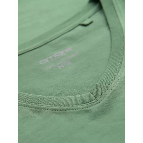  Pánské triko OMBRE OM-TSBS-0237 GREEN 