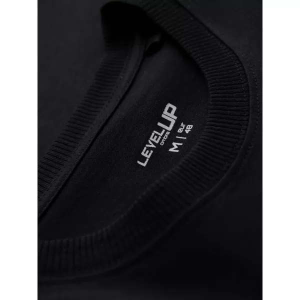  Pánské triko OMBRE OM-TSPT-0154 BLACK 