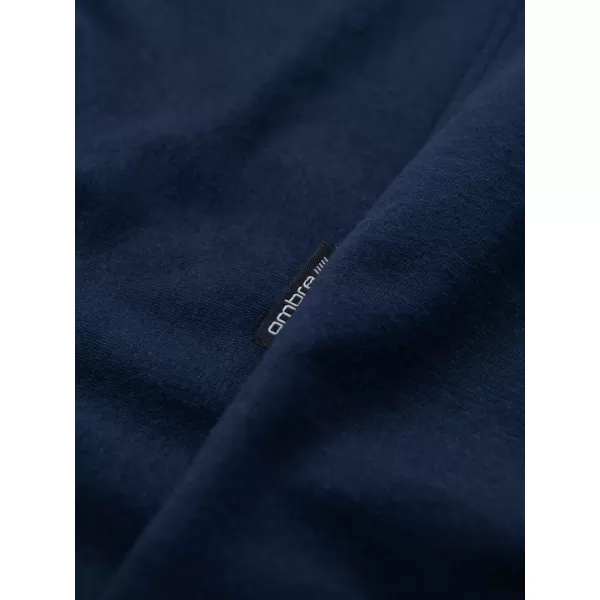  Pánské triko OMBRE OM-TSBS-0237 NAVY BLUE 