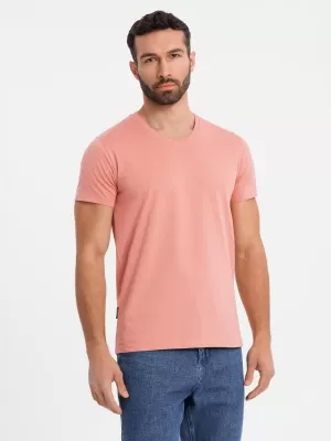 Pánské triko OMBRE OM-TSBS-0237 PINK