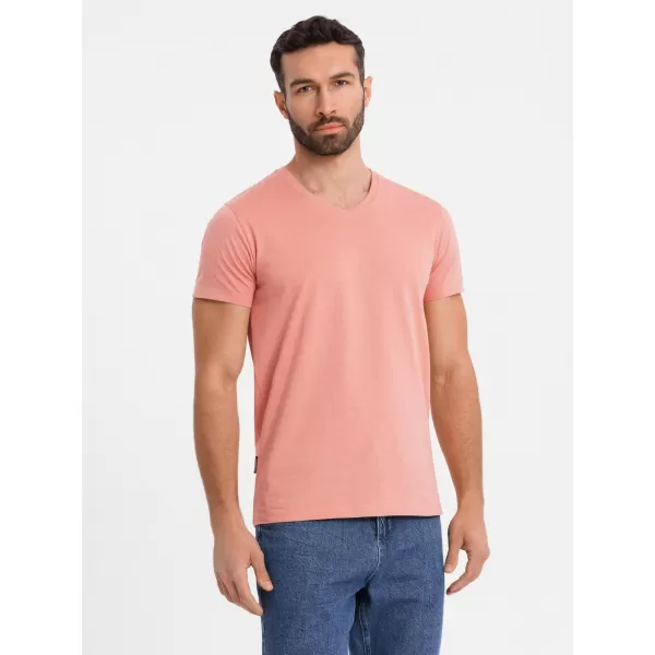  Pánské triko OMBRE OM-TSBS-0237 PINK 