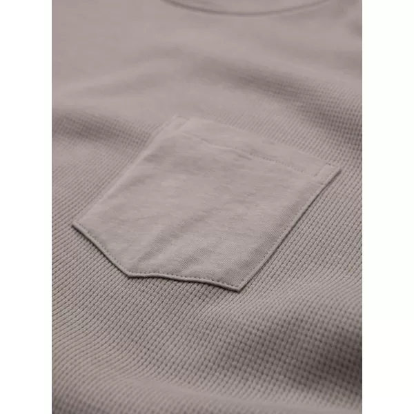  Pánské triko OMBRE OM-LSCL-0109 ASH 