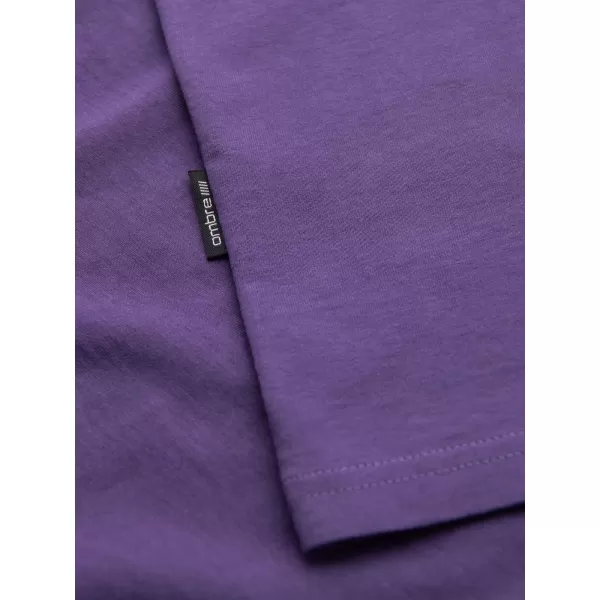  Pánské triko OMBRE OM-TSBS-0236 PURPLE 
