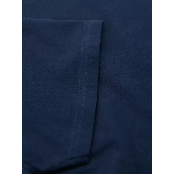  Pánské triko OMBRE OM-TSBS-0237 NAVY BLUE 