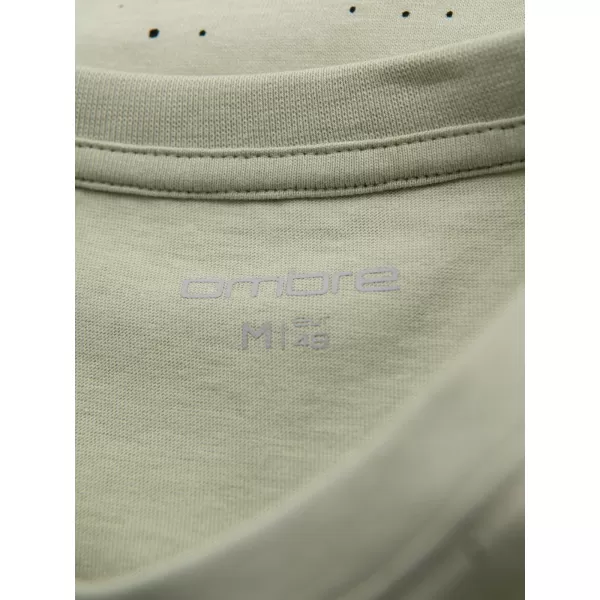  Pánské triko OMBRE OM-TSFP-0186 MINT 