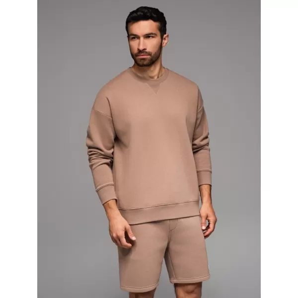  Mikina + kraťasy OMBRE Z108 BROWN 