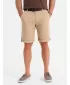 Pánské kraťasy OMBRE OM-SRCS-0197 BEIGE