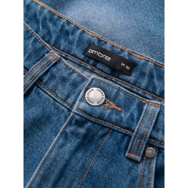  Pánské kraťasy OMBRE OM-SRDS-0157 BLUE 