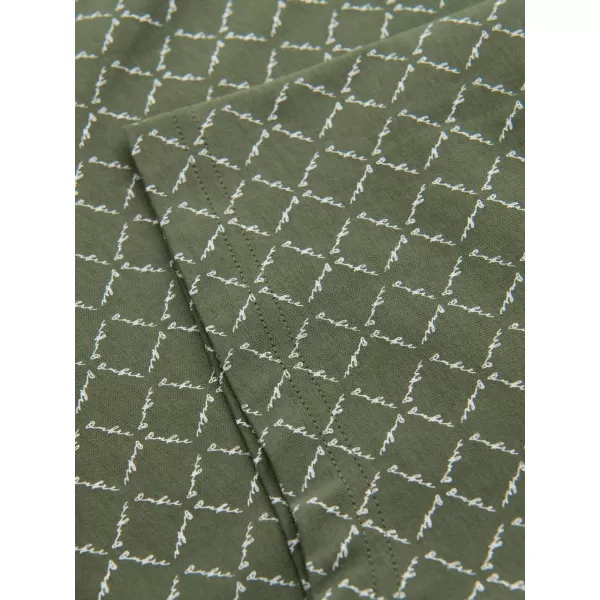  Pánská košile OMBRE OM-TSFP-0250 OLIVE 