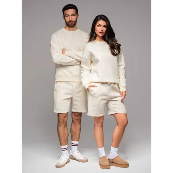  Mikina + kraťasy OMBRE Z108 CREAM 