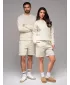 Mikina + kraťasy OMBRE Z108 CREAM