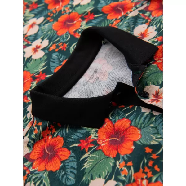  Pánské polo triko OMBRE OM-POSS-0149 BLACK 
